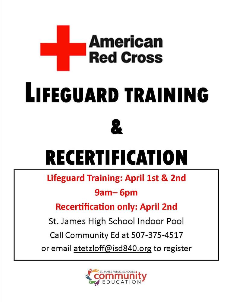 Lifeguard Training Opportunity