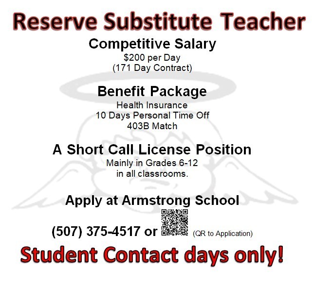 Reserve Sub Teacher | Northside Elementary School