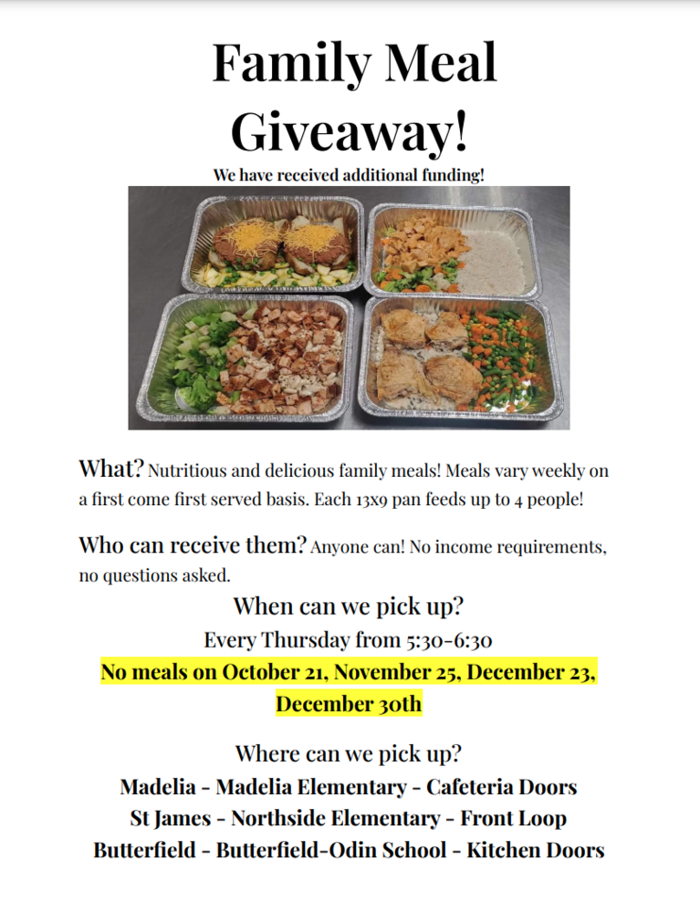 Food Giveaway