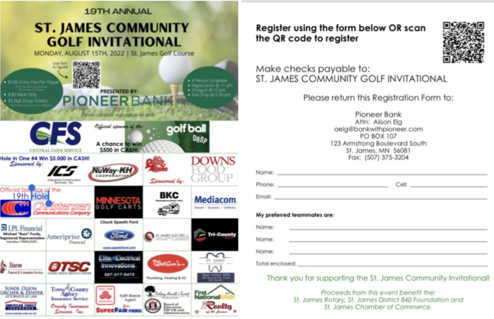 St. James Community Golf Invitational