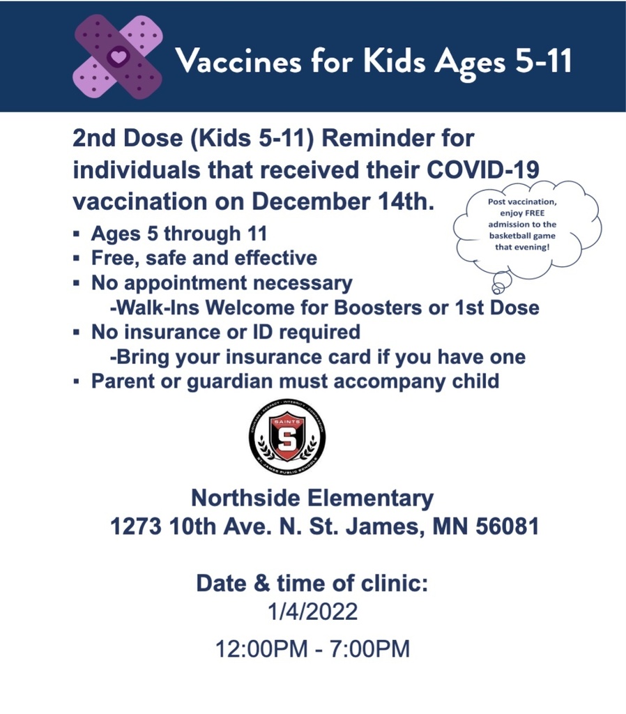 St . James Vaccine Clinic 1-4-2022