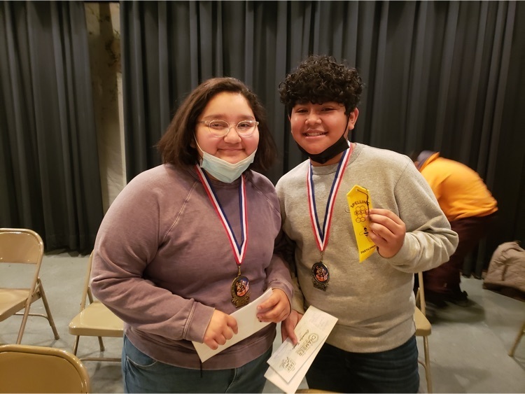 Champion Aimee Aleman and 2nd Place Ethan Cuellar